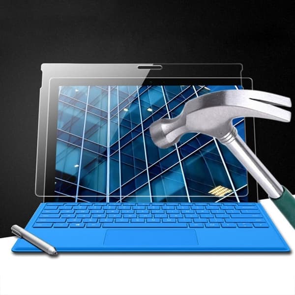MOCOLO näytönsuoja Microsoft Surface Pro 7 / Pro 6 / Pro 5 / Pro 4 karkaistu lasi HD Clear Tabletin näytön kalvo Transparent