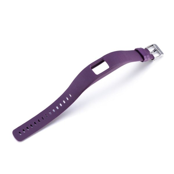 Garmin Vivofit 4 lozenge tekstur TPU silikone urrem - Lilla Purple