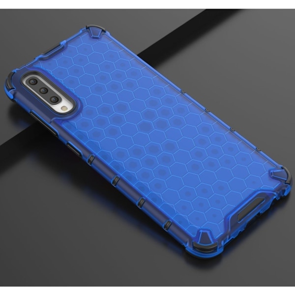 Bofink Honeycomb Samsung Galaxy A70 kuoret - Sininen Blue
