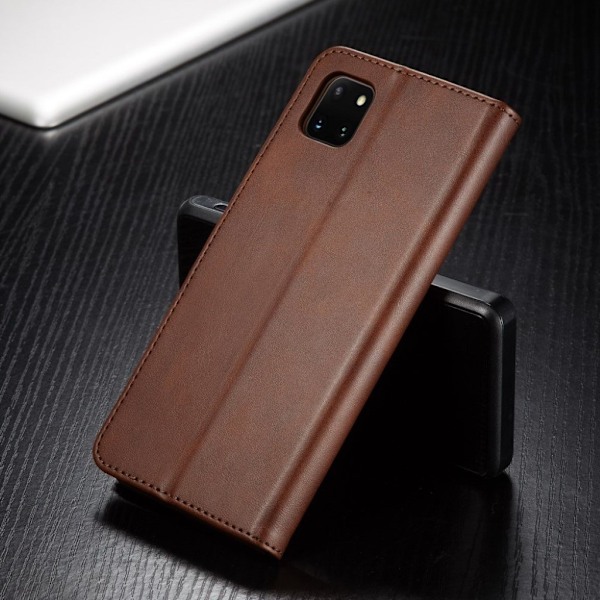 LC.IMEEKE Samsung Galaxy Note 10 Lite Flip kotelot - Kahvi Brown