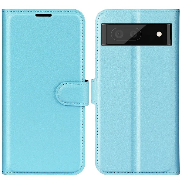 Klassisk Google Pixel 7 Pro flip etui - Blå Blue