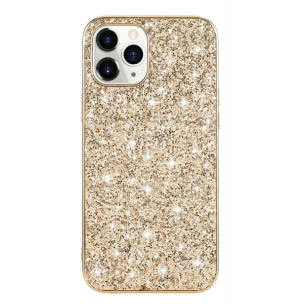 Glitter iPhone 12 Pro Max skal - Guld Guld