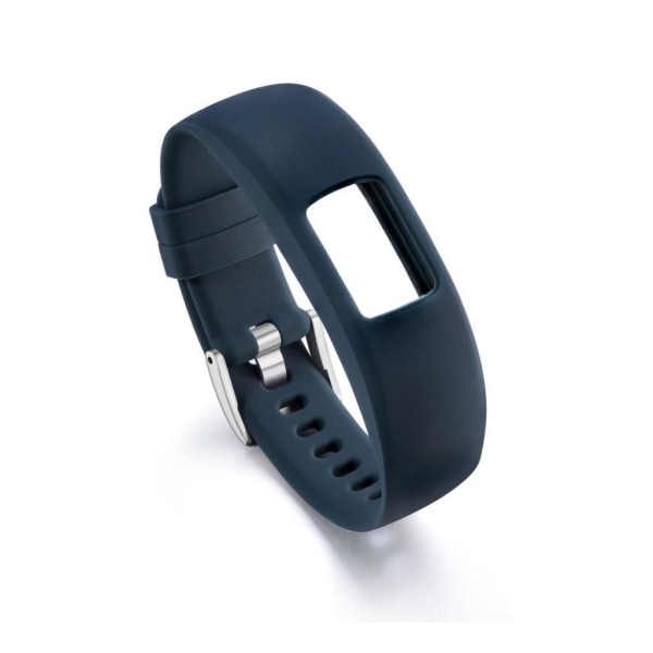 Garmin VivoFit 4 klockarmband träningsklocka i silikon elastiskt Blå