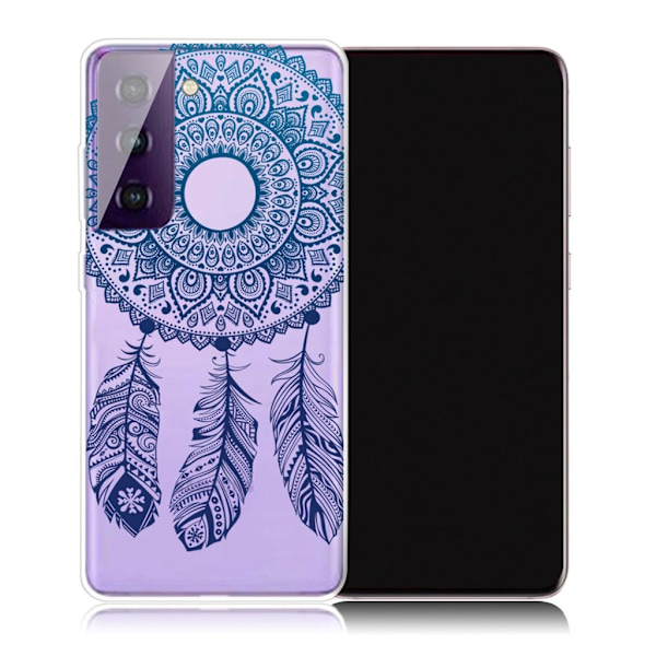 Deco Samsung Galaxy S21 Plus etui - drømmefanger Blue