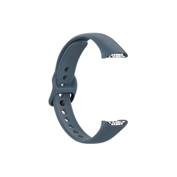 Samsung Galaxy Fit enkelt klockarmband i silikon - Midnattsblå Blå