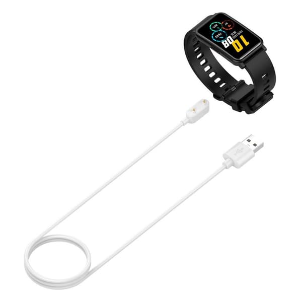 1m Huawei Children's Watch 4X USB-ladekabel - Hvit White