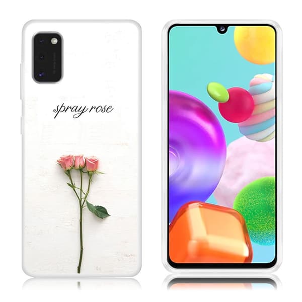 Deco Samsung Galaxy A41 kuoret - Ruusu Pink
