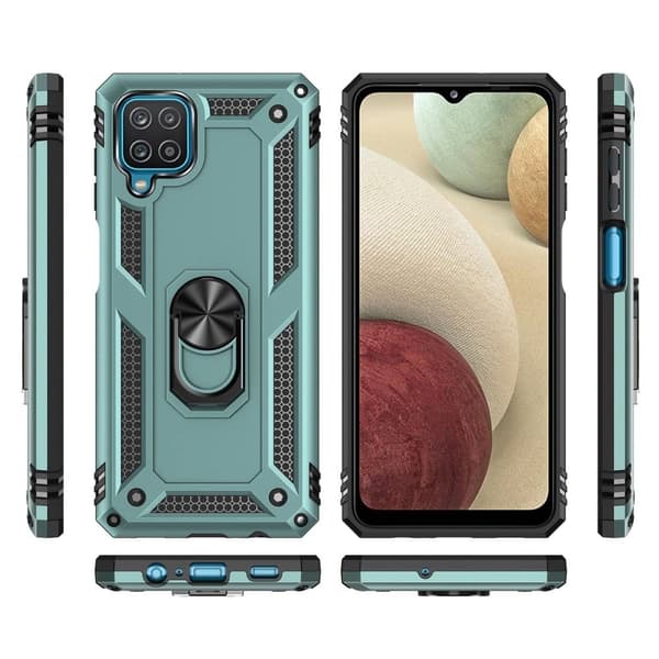 Bofink Combat Samsung Galaxy M33 5g Etui - Sortliggrøn Green
