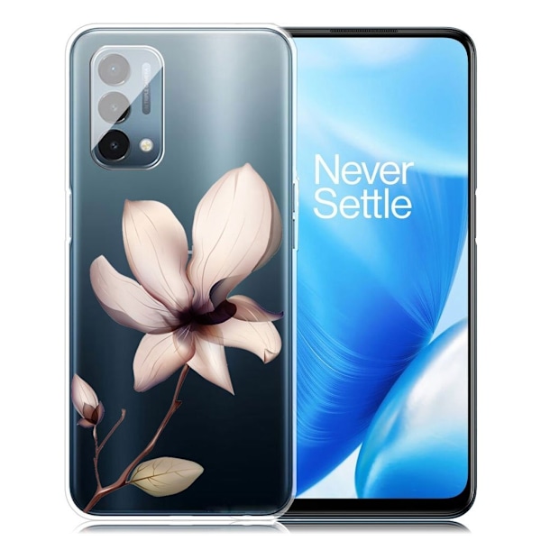 Deco OnePlus Nord N200 5G skal - Lilja Vit