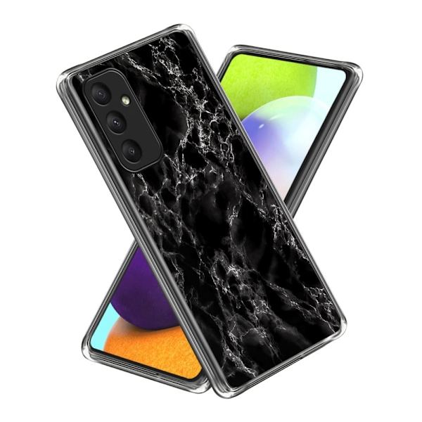 Deco Samsung Galaxy A15 deksel - Marmorstruktur Black