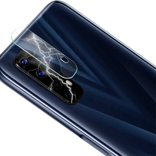 2 st IMAK Realme Narzo 20 Pro kameralinsskydd av härdat glas Transparent