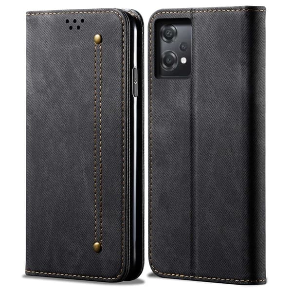Jeans OnePlus Nord CE 2 Lite 5G flip etui - Svart Black
