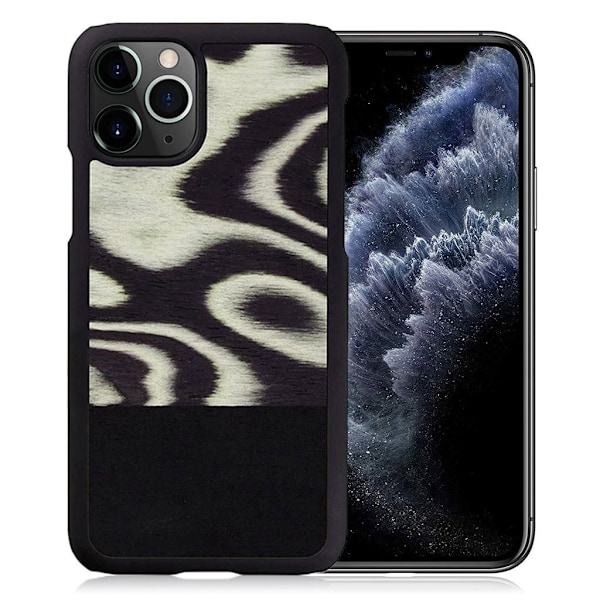Man&Wood premium etui til iPhone 11 Pro - Leopard Multicolor