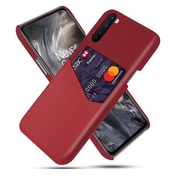 Bofink OnePlus Nord Card deksel - Rød Red