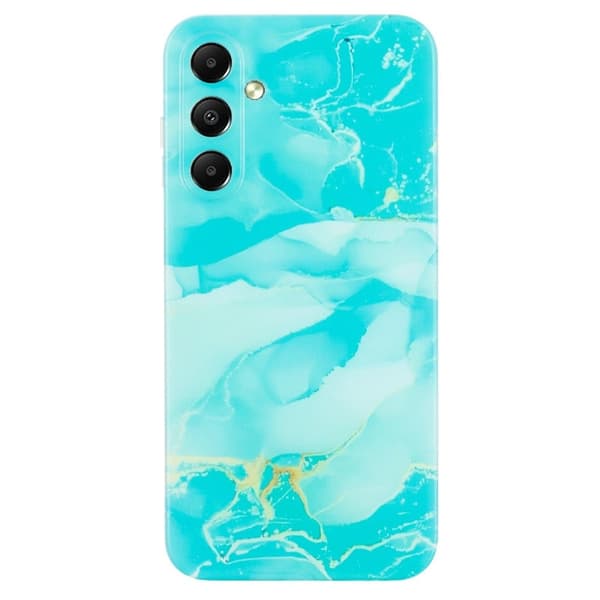 Marble design Samsung Galaxy S24 kotelot - Vihreä Green