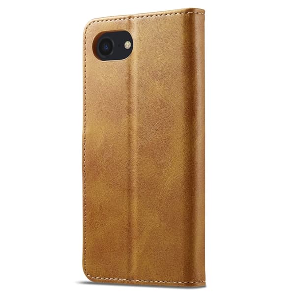 LC.IMEEKE iPhone 16e flip case - Keltainen Yellow
