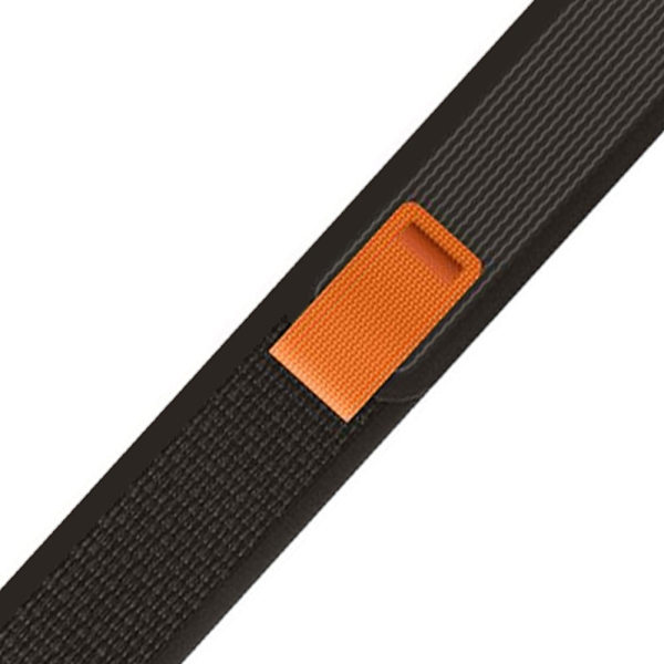 Apple Watch Series 8 (41mm) nylon-urrem - Sort Black
