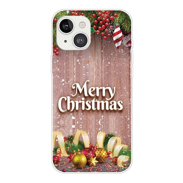 Julfodral till iPhone 14 Plus - Julklappar Brun