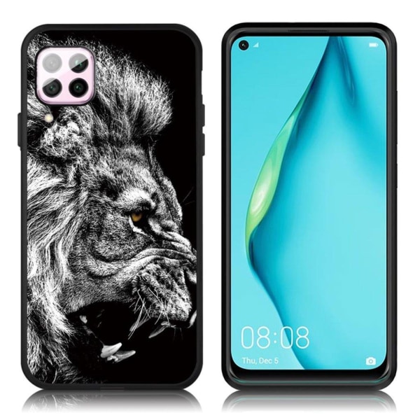 Imagine Huawei P40 Lite / Nova 6 SE Cover - Løve Multicolor