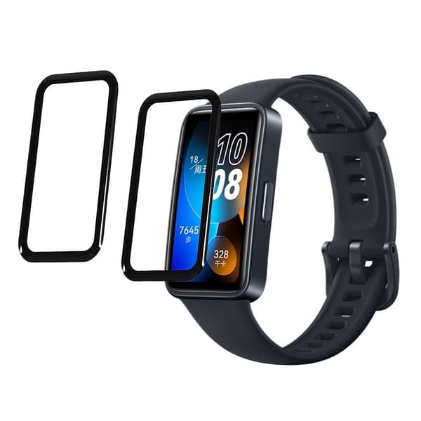2Pcs Huawei Band 8 buet skærmbeskyttelse Transparent