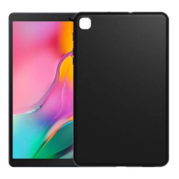 Samsung Galaxy Tab A 10.1 (2019) enkelt flexibelt fodral - Svart Svart