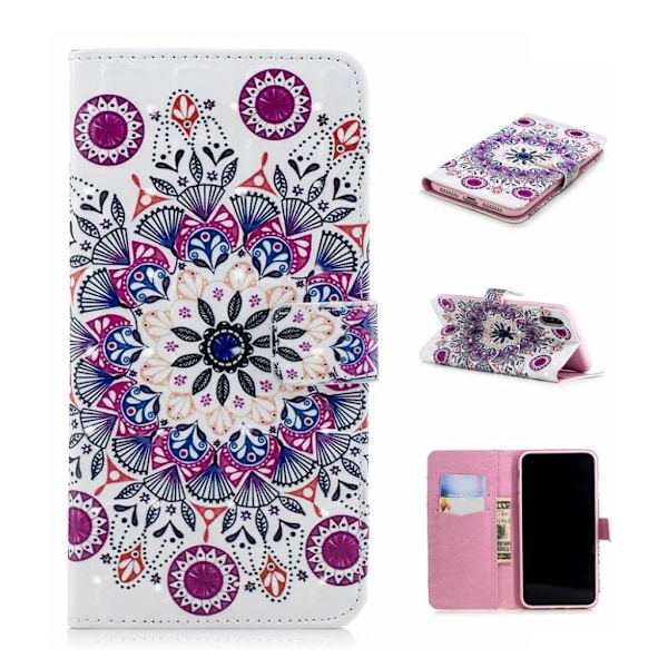 Deco iPhone Xs Max skal - Unik Blomma multifärg