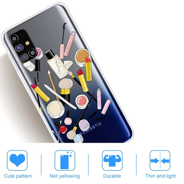 Deco Samsung Galaxy M31s skal - Smink multifärg
