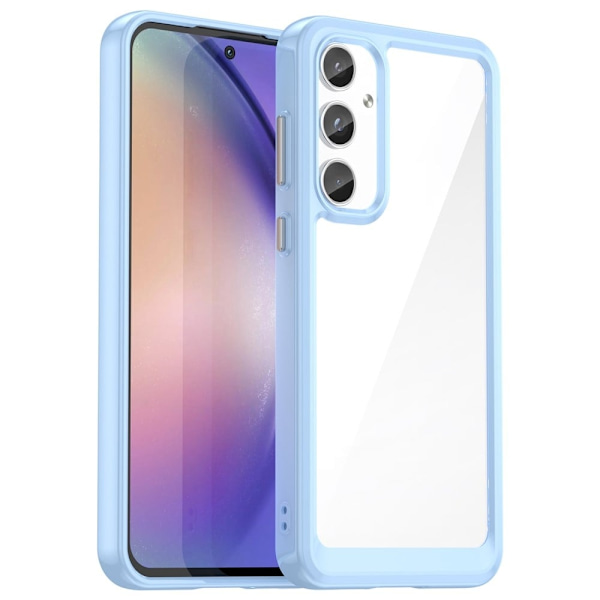 Samsung Galaxy A55 smart akryldeksel - Blå Blue