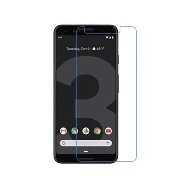 Google Pixel 3 Lite ultra klar LCD skærmbeskytter - 5-Pak Transparent