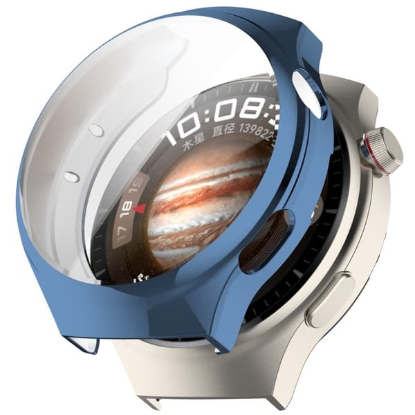 Huawei Watch 4 Flexible Watch Case Anti Scratch Full Coverage Cover - Elektroplet Blå Blue