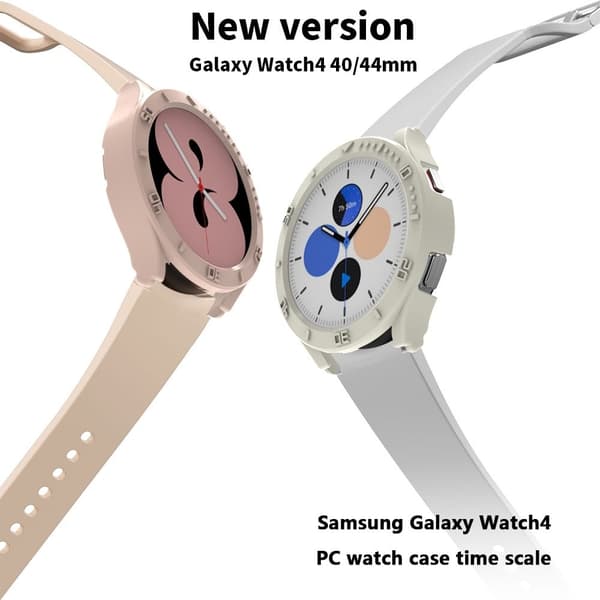 Samsung Galaxy Watch 5 (44mm) fodral med skaldesign - Rosa Rosa