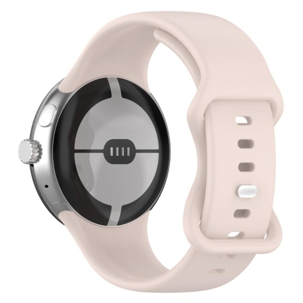 Google Pixel Watch silikone-urrem - Lyserød Pink