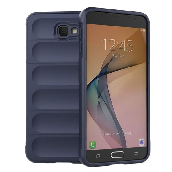 Blødt grebsformet cover til Samsung Galaxy J7 Prime / Samsung Galaxy On7 - Blå Blue