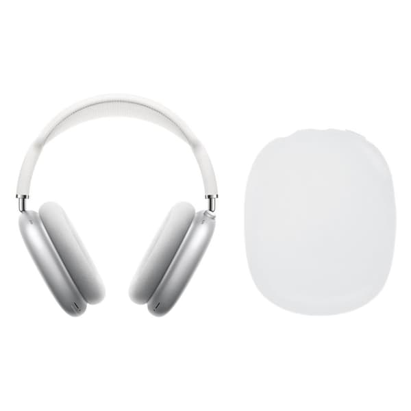 Airpods Max blødt silikonecover - Hvid White