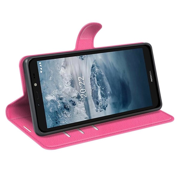 Classic Nokia C2 2nd Edition flip kuoret - Ruusu Pink