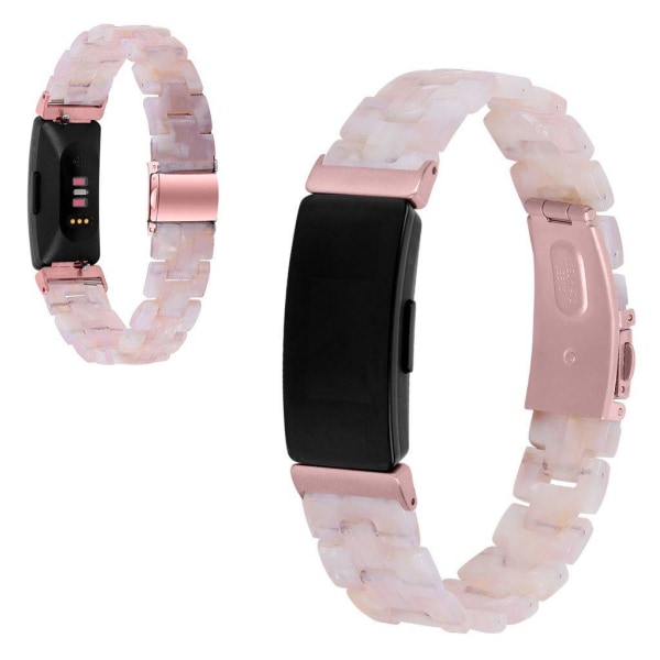 Fitbit Inspire / Inspire HR resin pattern watch band - Pink Mix Pink