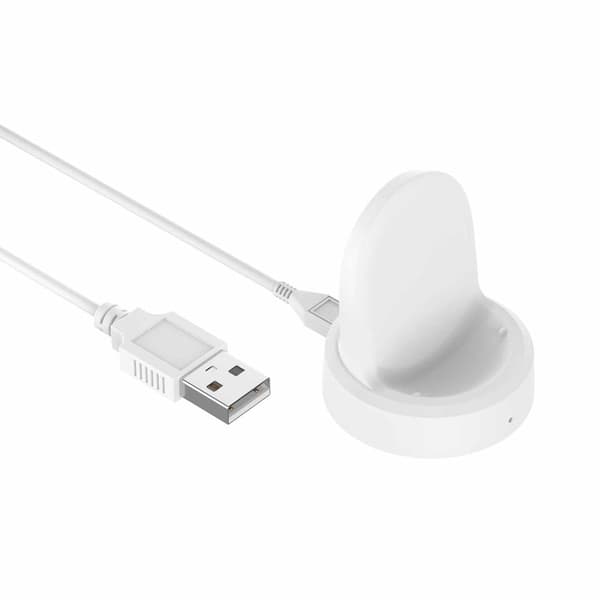 Samsung Galaxy Watch 5 / 5 Pro USB-laddningsdocka - Vit Vit