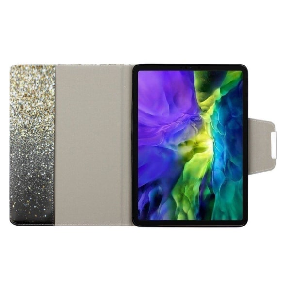 Mønsterudskrivning Flip Cover Læder Stand Tablet Shell iPad Pro Gold