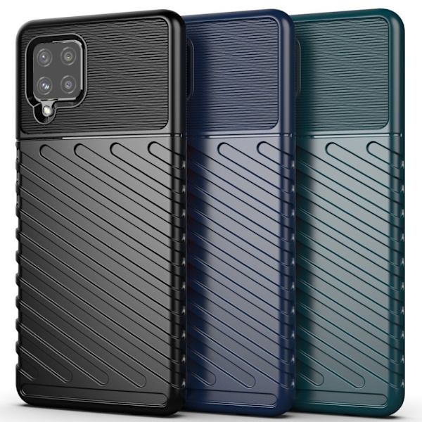 Thunder Samsung Galaxy A42 5G etui - sort Black