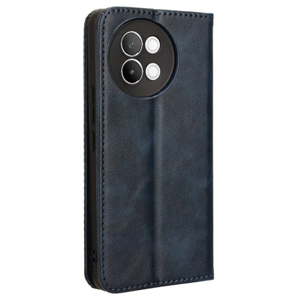 Bofink Vintage Vivo S18e nahkakotelo - Sininen Blue