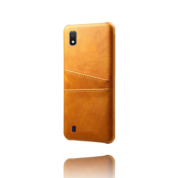 Dual Card Samsung Galaxy A10 deksel - Oransje Orange