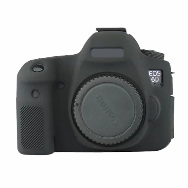 Canon EOS 6D silikonisuojus - Musta Black