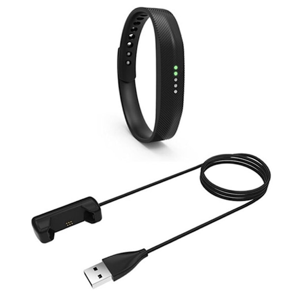 Fitbit Flex 2 USB opladning kabel Black