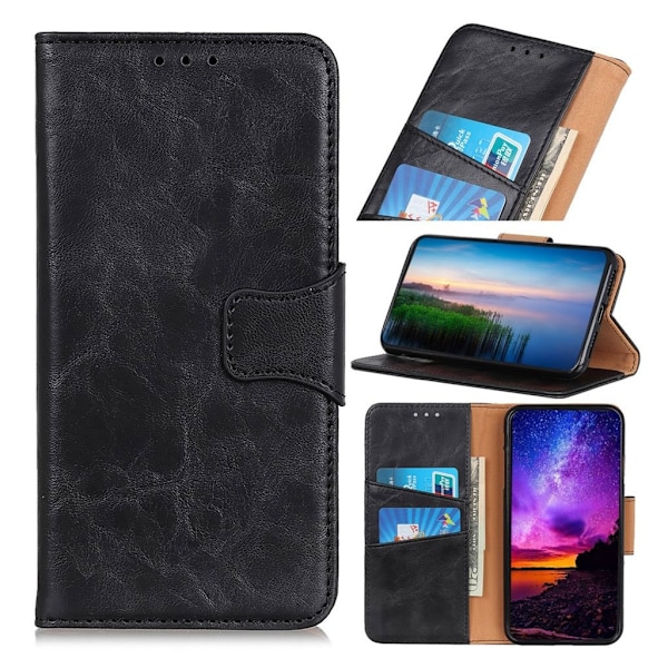 Neptune Nokia 3.2 læderetui – Sort Black