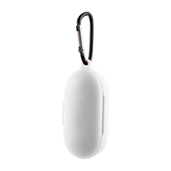 OnePlus Buds Z simpelt silikoneetui med spænde - Hvid White
