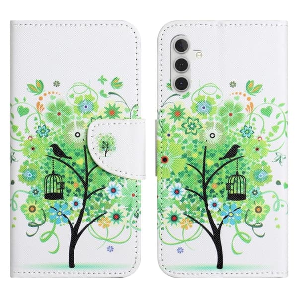 Wonderland Samsung Galaxy A36 fodral -Grönt Träd Grön