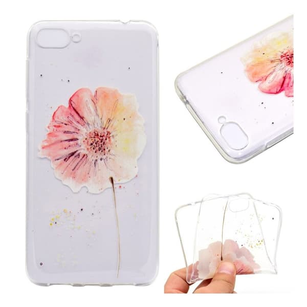 Asus Zenfone 4 Max ZC520KL Deksel laget av silikon - Blomst Multicolor