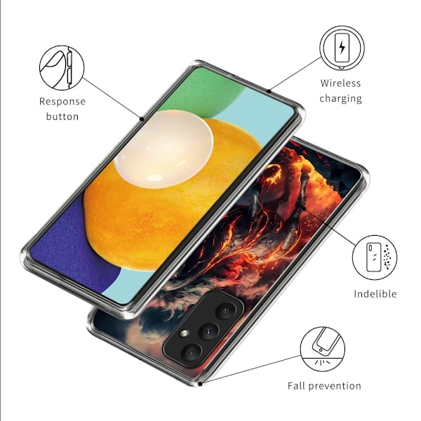 Vibe Samsung Galaxy A26 skal - Eldhäst Röd