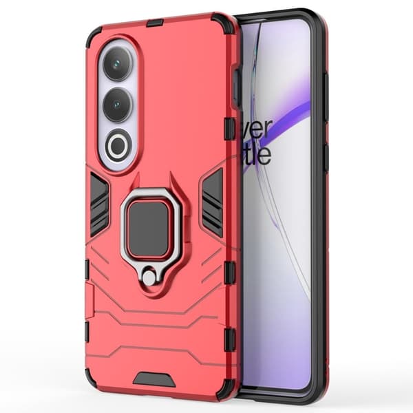 Støtsikkert OnePlus Nord CE4 / OnePlus Ace 3V Panther-telefonetui - Rød Red