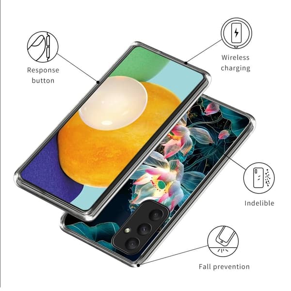 Vibe Samsung Galaxy A35 -kansi - Tyyli E Blue